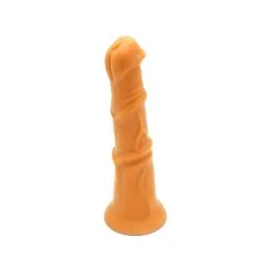 Gold Play By Kiotos Gold Play - Soft Liquid Siliconen Dildo Beast - Goud -Sex Toys winkel Gold Play Soft Liquid Siliconen Dildo BEAST goud 3
