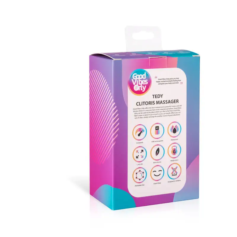 Good Vibes Only - Tedy Clitoris Stimulator 7 Good Vibes Only - Tedy Clitoris Stimulator - Afbeelding 7