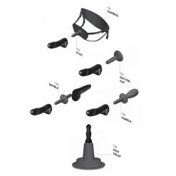 HUNG System - Buttplug Egg 21,5 Cm - Zwart -Sex Toys winkel HUNG System Buttplug Egg 215 cm zwart 4