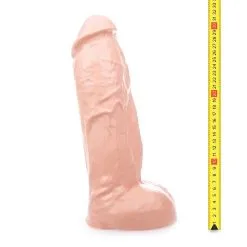 HUNG System - Dildo Met Vac-U-LockZac - XL - Lichte Huidskleur -Sex Toys winkel HUNG System Dildo met Vac U Lock Zac XL Lichte Huidskleur 3