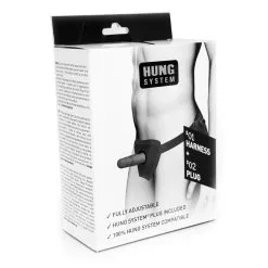 HUNG System - Voorbind Harnas - Zwart -Sex Toys winkel HUNG System Voorbind Harnas zwart 4