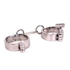 Kiotos Steel Handboeien RVS Met Magnetisch Slot -Sex Toys winkel Handboeien RVS met magnetisch slot 3