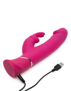 Happy Rabbit Realistische Dual Density Rabbit Tarzan Vibrator - Roze -Sex Toys winkel Happy Rabbit Realistische Dual Density Rabbit Tarzan Vibrator roze 7