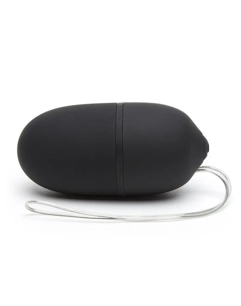 Happy Rabbit Vibrerend Eitje Met Afstandsbediening - Zwart 3 Happy Rabbit Vibrerend Eitje Met Afstandsbediening - Zwart - Afbeelding 3