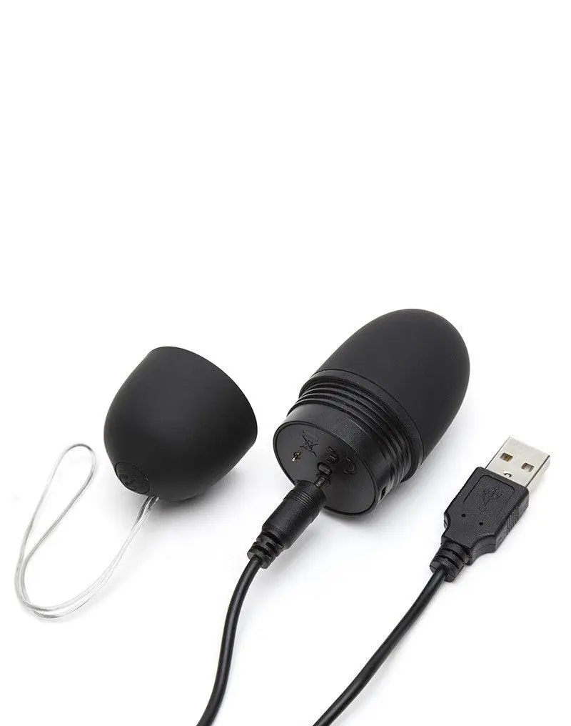 Happy Rabbit Vibrerend Eitje Met Afstandsbediening - Zwart 4 Happy Rabbit Vibrerend Eitje Met Afstandsbediening - Zwart - Afbeelding 4