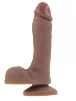 Heroes Dildo Met Zuignap 17 X 4 Cm - Bruin
