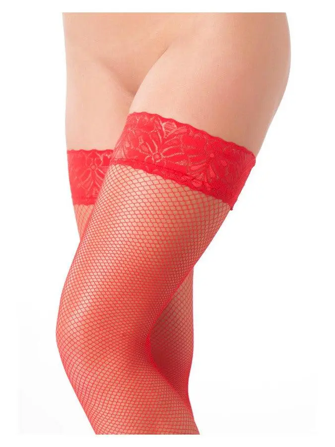 Amorable By Rimba Hold-up Visnet Kousen - Rood 1 Amorable By Rimba Hold-up Visnet Kousen - Rood
