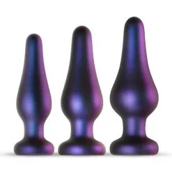 HUEMAN. Hueman - Comets Buttplug Setje - Blauw/Paars