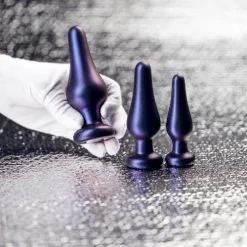 HUEMAN. Hueman - Comets Buttplug Setje - Blauw/Paars -Sex Toys winkel Hueman Comets Buttplug Setje blauwpaars 5