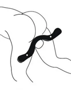 Kiotos Humbler Ballstretcher Van Hout - Zwart -Sex Toys winkel Humbler Ballstretcher van hout zwart 4