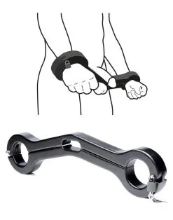 Rimba Bondage Play Humbler Met Polsboeien En Slotjes