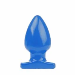 I Love Butt I ♥ Butt - Bolvormige Buttplug - L - Blauw