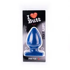 I Love Butt I ♥ Butt - Bolvormige Buttplug - L - Blauw -Sex Toys winkel I Butt Bolvormige Buttplug L blauw 5