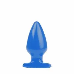 I Love Butt I ♥ Butt - Dikke Buttplug - M - Blauw