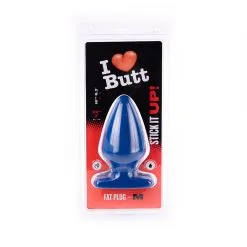I Love Butt I ♥ Butt - Dikke Buttplug - M - Blauw -Sex Toys winkel I Butt Dikke Buttplug M blauw 5