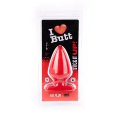 I Love Butt I ♥ Butt - Dikke Buttplug - M - Rood 10 I Love Butt I ♥ Butt - Dikke Buttplug - M - Rood -Sex Toys winkel I Butt Dikke Buttplug M rood 5