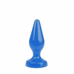 I Love Butt I ♥ Butt - Klassieke Buttplug - L - Blauw