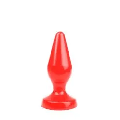 I Love Butt I ♥ Butt - Klassieke Buttplug - L - Rood