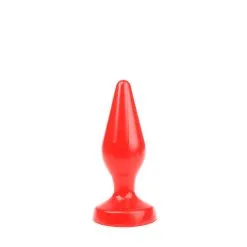 I Love Butt I ♥ Butt - Klassieke Buttplug - M - Rood