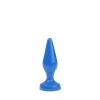 I Love Butt I ♥ Butt - Klassieke Buttplug - S - Blauw