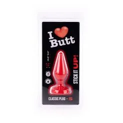 I Love Butt I ♥ Butt - Klassieke Buttplug - S - Rood 10 I Love Butt I ♥ Butt - Klassieke Buttplug - S - Rood -Sex Toys winkel I Butt Klassieke Buttplug S rood 5