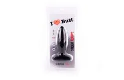 I Love Butt I ♥ Butt - Slanke Buttplug - L - Zwart -Sex Toys winkel I Butt Slanke Buttplug L zwart 4