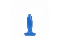 I Love Butt I ♥ Butt - Slanke Buttplug - M - Blauw