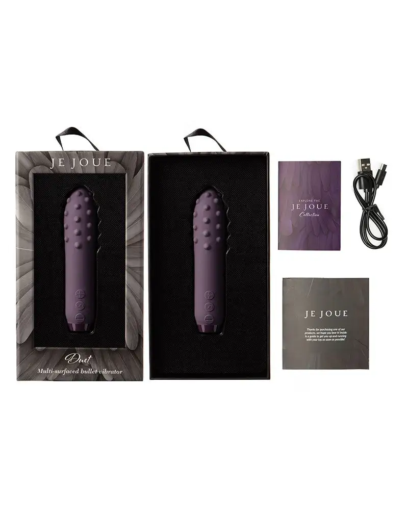 Je Joue - Duet - Bullet Vibrator - Paars 9 Je Joue - Duet - Bullet Vibrator - Paars - Afbeelding 9