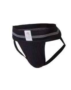BIKE Jockstrap Heren String - Tailleband 3 Inch - Zwart