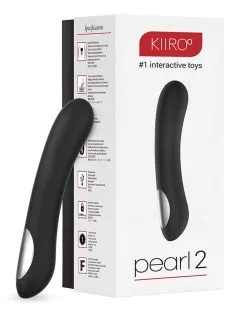 Kiiroo - Pearl 2 Interactive G-Spot Vibrator - Zwart