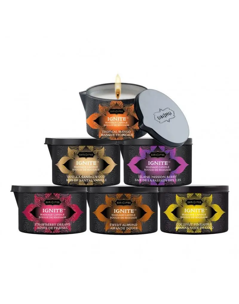 Kamasutra - Massagekaars Mediterranean Almond 2 Kamasutra - Massagekaars Mediterranean Almond - Afbeelding 2