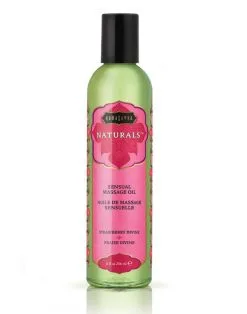 Kamasutra - Naturals Massageolie - StrawBerry Divine