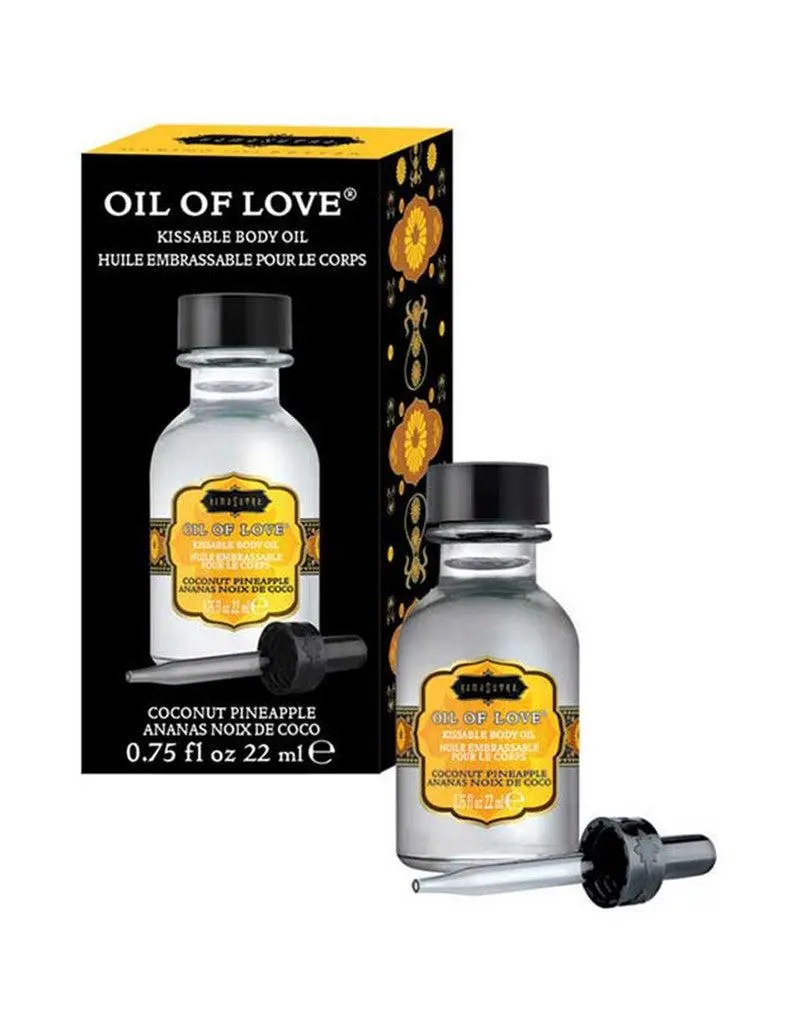 Kamasutra - Oil Of Love Coconut PineApple 2 Kamasutra - Oil Of Love Coconut PineApple - Afbeelding 2
