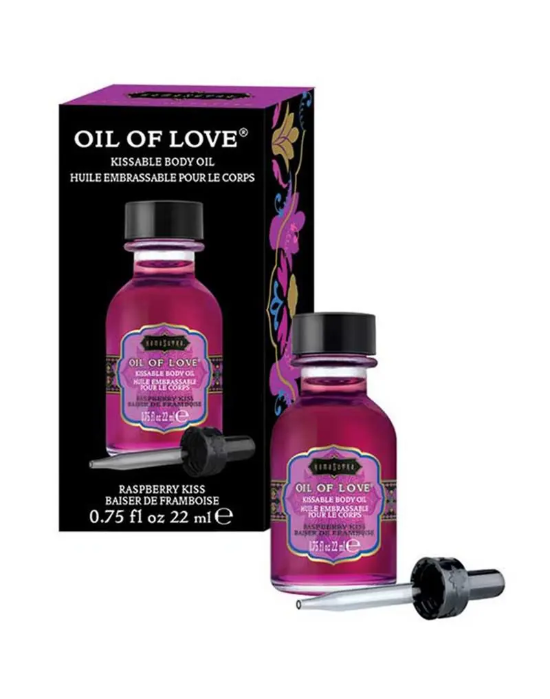 Kamasutra - Oil Of Love RaspBerry Kiss 2 Kamasutra - Oil Of Love RaspBerry Kiss - Afbeelding 2