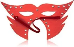 Perfect Lover Kattenmasker Met Uitsparing Voor Neus En Mond - Rood