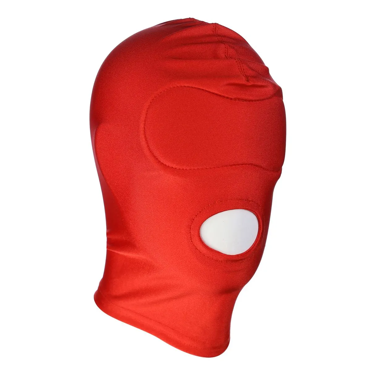 Kiotos Leather Kiotos - BDSM Hood Classic Met 1 Gat - Rood 3 Kiotos Leather Kiotos - BDSM Hood Classic Met 1 Gat - Rood - Afbeelding 3