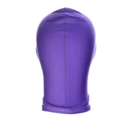 Kiotos Leather Kiotos - BDSM Hood Classic Met 3 Gaten - Paars -Sex Toys winkel Kiotos BDSM Hood Classic Met 3 Gaten Paars 4