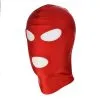 Kiotos Leather Kiotos - BDSM Hood Classic Met 3 Gaten - Rood