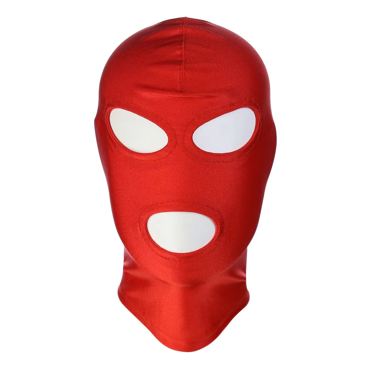 Kiotos Leather Kiotos - BDSM Hood Classic Met 3 Gaten - Rood 2 Kiotos Leather Kiotos - BDSM Hood Classic Met 3 Gaten - Rood - Afbeelding 2