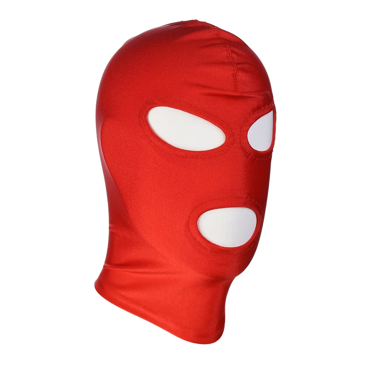 Kiotos Leather Kiotos - BDSM Hood Classic Met 3 Gaten - Rood 3 Kiotos Leather Kiotos - BDSM Hood Classic Met 3 Gaten - Rood - Afbeelding 3