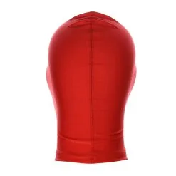 Kiotos Leather Kiotos - BDSM Hood Classic Volledig Gesloten - Rood -Sex Toys winkel Kiotos BDSM Hood Classic Volledig Gesloten Rood 4