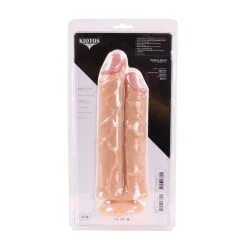 Kiotos Cox - Extreme Sandwich Dildo 28 X 6 Cm - Lichte Huidskleur -Sex Toys winkel Kiotos COX Extreme Sandwich Dildo 28 x 6 cm lichte huidskleur 6