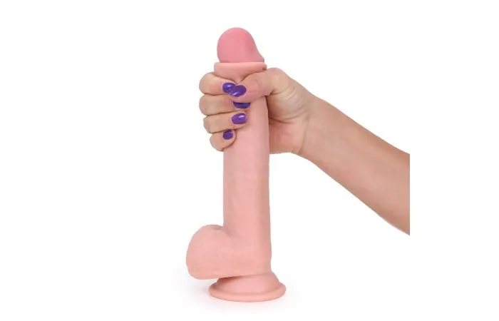 Kiotos Cox - Sliding Skin Dubbellaags Dildo 24 X 4,5 Cm - Lichte Huidskleur 4 Kiotos Cox - Sliding Skin Dubbellaags Dildo 24 X 4,5 Cm - Lichte Huidskleur - Afbeelding 4