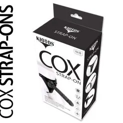 Kiotos Cox - Strap-On Harnas Met Dildo 23 X 4.3 Cm - Zwart -Sex Toys winkel Kiotos COX Strap On Harnas met Dildo 23 x 4 3 cm zwart 5