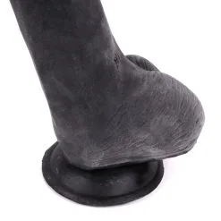 Kiotos Cox - Black Dildo Met Zuignap Die Echt Aanvoelt 22,5 X 5 Cm - Zwart -Sex Toys winkel Kiotos Cox Black Dildo met zuignap die echt aanvoelt 225 x 5 cm zwart 4