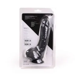 Kiotos Cox - Black Dildo Met Zuignap Die Echt Aanvoelt 22,5 X 5 Cm - Zwart -Sex Toys winkel Kiotos Cox Black Dildo met zuignap die echt aanvoelt 225 x 5 cm zwart 7