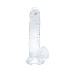 Kiotos Cox Clear 01 - Dildo - Transparante Dildo - Lengte 220 Mm - Diameter 45 Mm - TPE