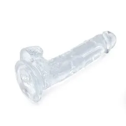 Kiotos Cox Clear 01 - Dildo - Transparante Dildo - Lengte 220 Mm - Diameter 45 Mm - TPE -Sex Toys winkel Kiotos Cox Clear 01 Dildo Transparante Dildo Lengte 220 mm Diameter 45 mm TPE 5
