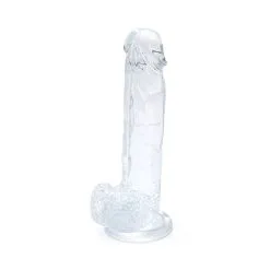 Kiotos Cox Clear 01 - Dildo - Transparante Dildo - Lengte 220 Mm - Diameter 45 Mm - TPE -Sex Toys winkel Kiotos Cox Clear 01 Dildo Transparante Dildo Lengte 220 mm Diameter 45 mm TPE 7