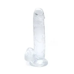 Kiotos Cox Clear 01 - Dildo - Transparante Dildo - Lengte 220 Mm - Diameter 45 Mm - TPE -Sex Toys winkel Kiotos Cox Clear 01 Dildo Transparante Dildo Lengte 220 mm Diameter 45 mm TPE 9